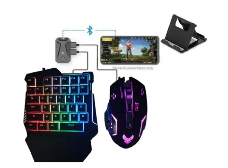 Combo Gamer Para Celular/tablet Teclado