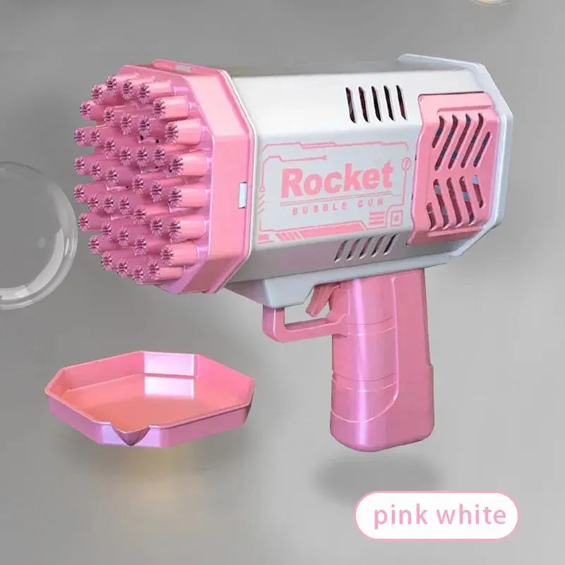 BAZUCA DE BURBUJAS ROCKET BUBBLE GUN