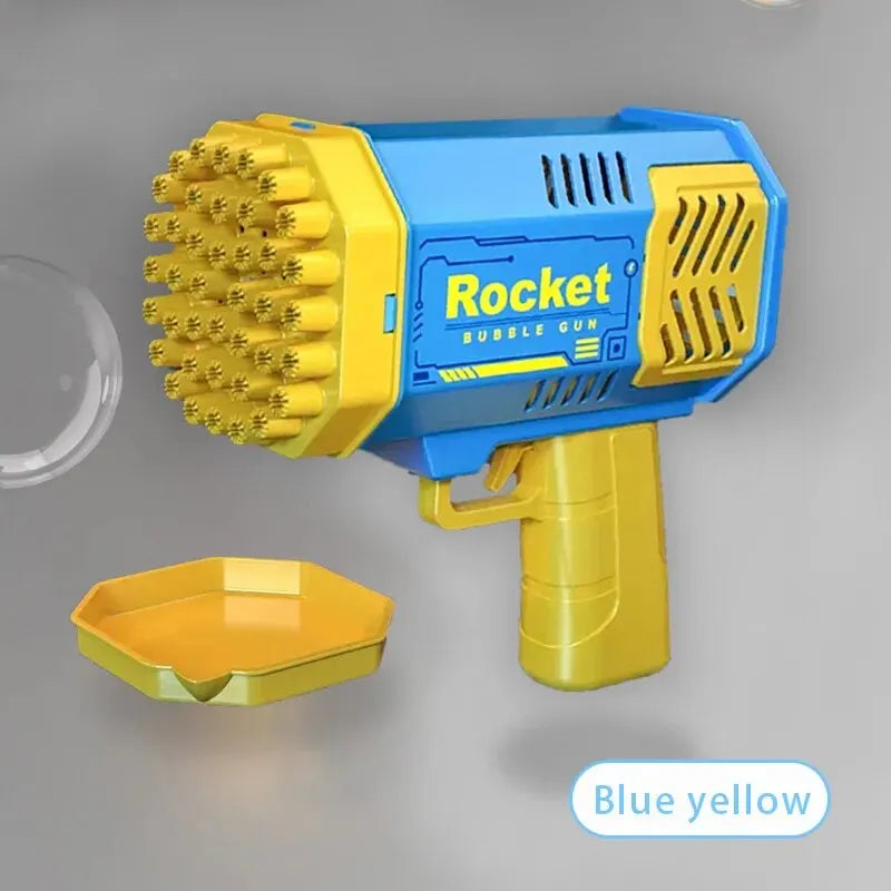 BAZUCA DE BURBUJAS ROCKET BUBBLE GUN