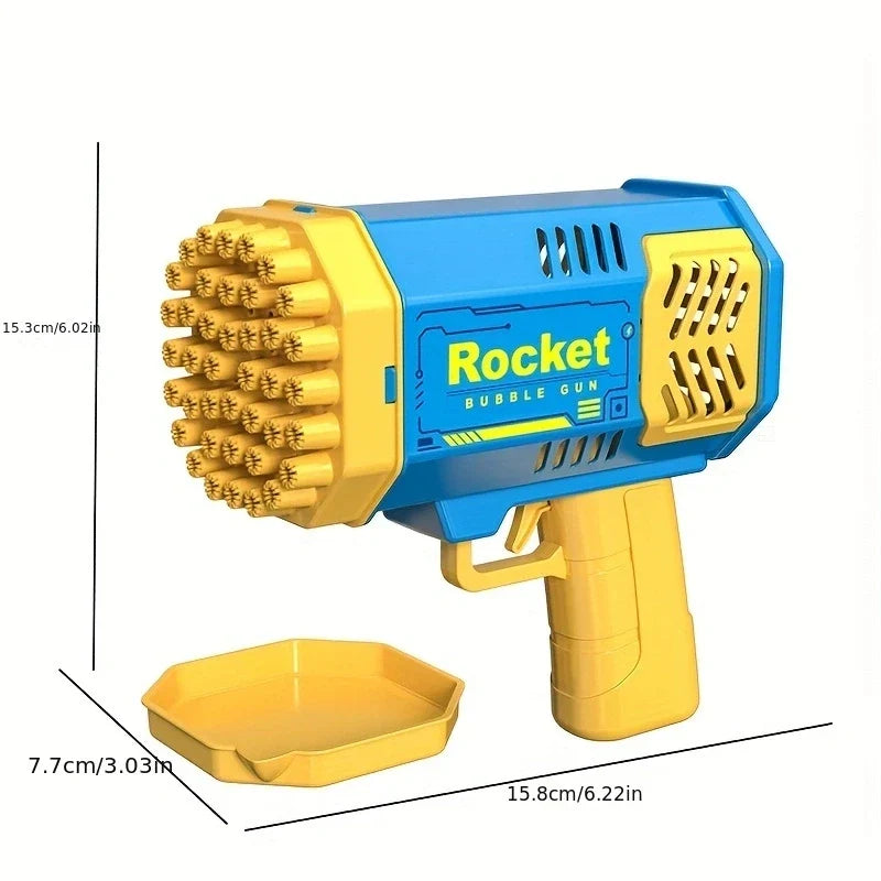 BAZUCA DE BURBUJAS ROCKET BUBBLE GUN